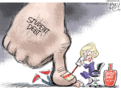 STUDENT DEBT by Pat Bagley