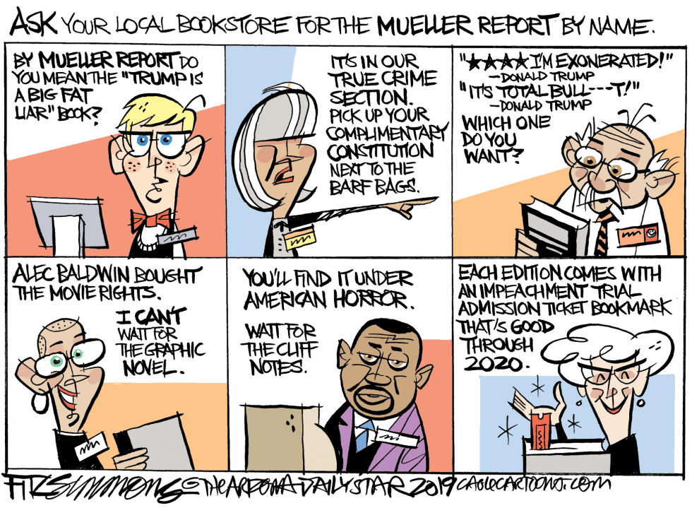  MUELLER REPORT by David Fitzsimmons