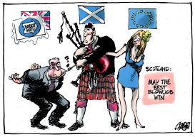 SCOTLAND ABOUT TO CHOOSE by Jos Collignon