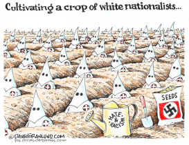 CROP OF WHITE NATIONALISTS by Dave Granlund