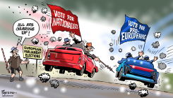 EUROPEAN PARLIAMENT POLLS by Paresh Nath