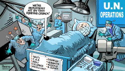 UN FUNDING CRUNCH by Paresh Nath