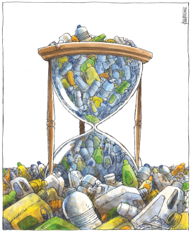 NO MORE TIME FOR PLASTIC by Michael Kountouris