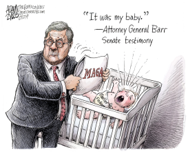 BARR TESTIMONY by Adam Zyglis