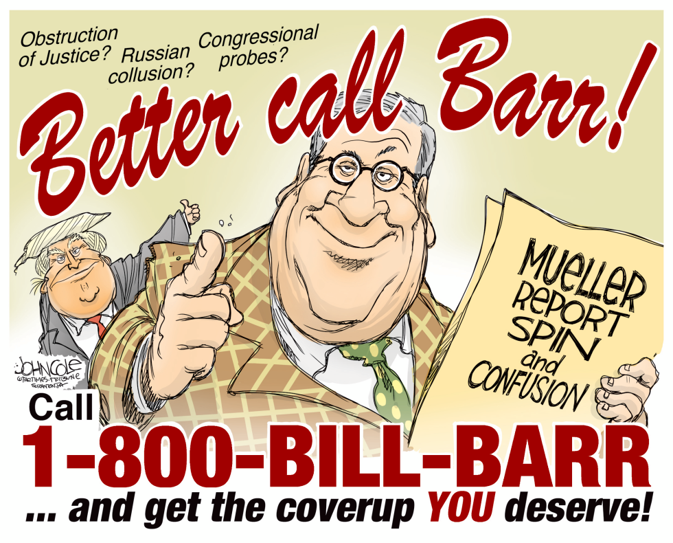  BETTER CALL BARR by John Cole