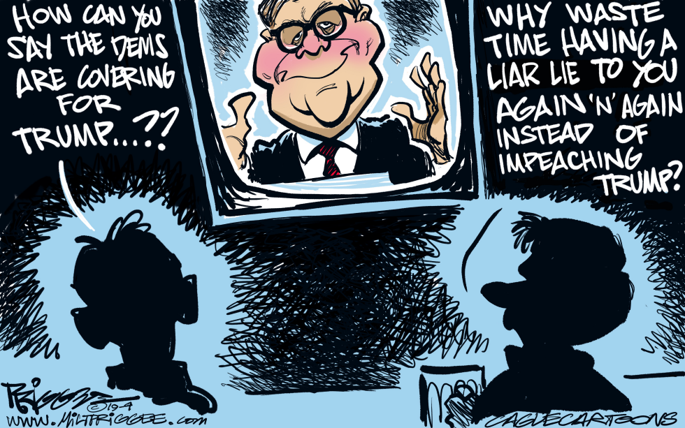  LYING LIARS by Milt Priggee