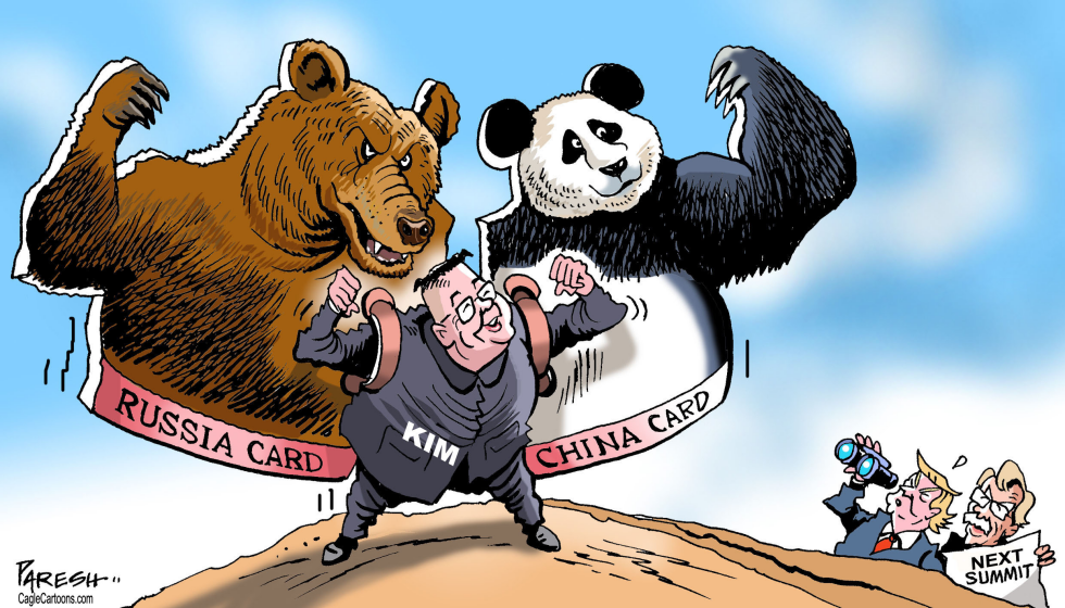  KIM RUSSIA CARD by Paresh Nath