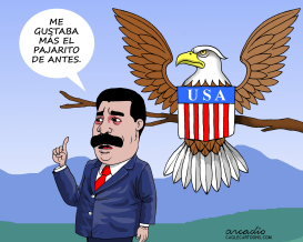 EL PAJARITO DE MADURO HA CAMBIADO by Arcadio Esquivel