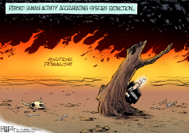 SPECIES EXTINCTION by Nate Beeler