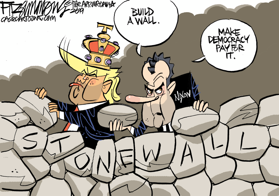  STONEWALLING by David Fitzsimmons