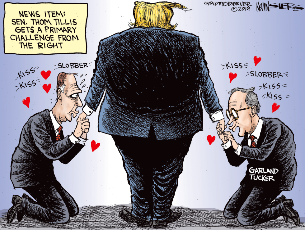  LOCAL NC TILLIS' CHALLENGER by Kevin Siers