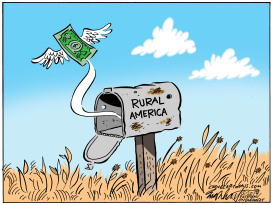 RURAL AMERICA by Bob Englehart