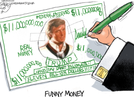 COUNTERFEIT BILLIONAIRE by Pat Bagley