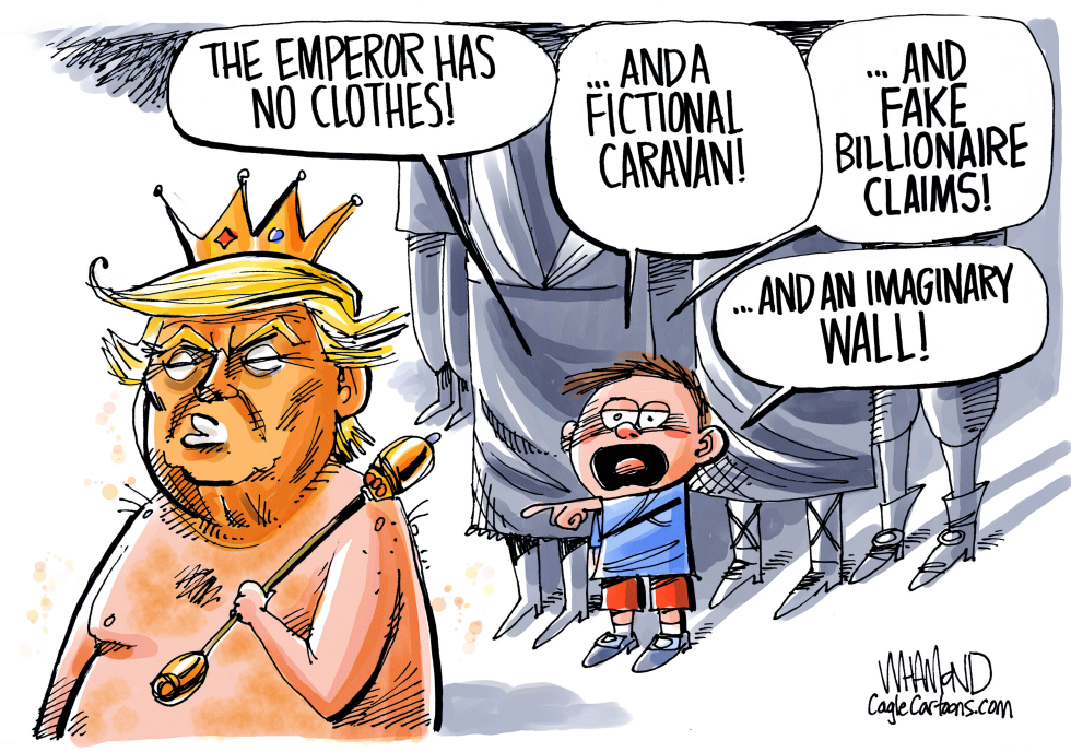  THE EMPEROR'S CLOTHES by Dave Whamond