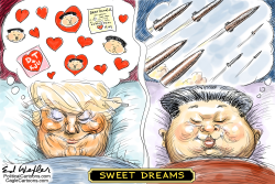 TRUMP KIM SWEET DREAMS by Ed Wexler