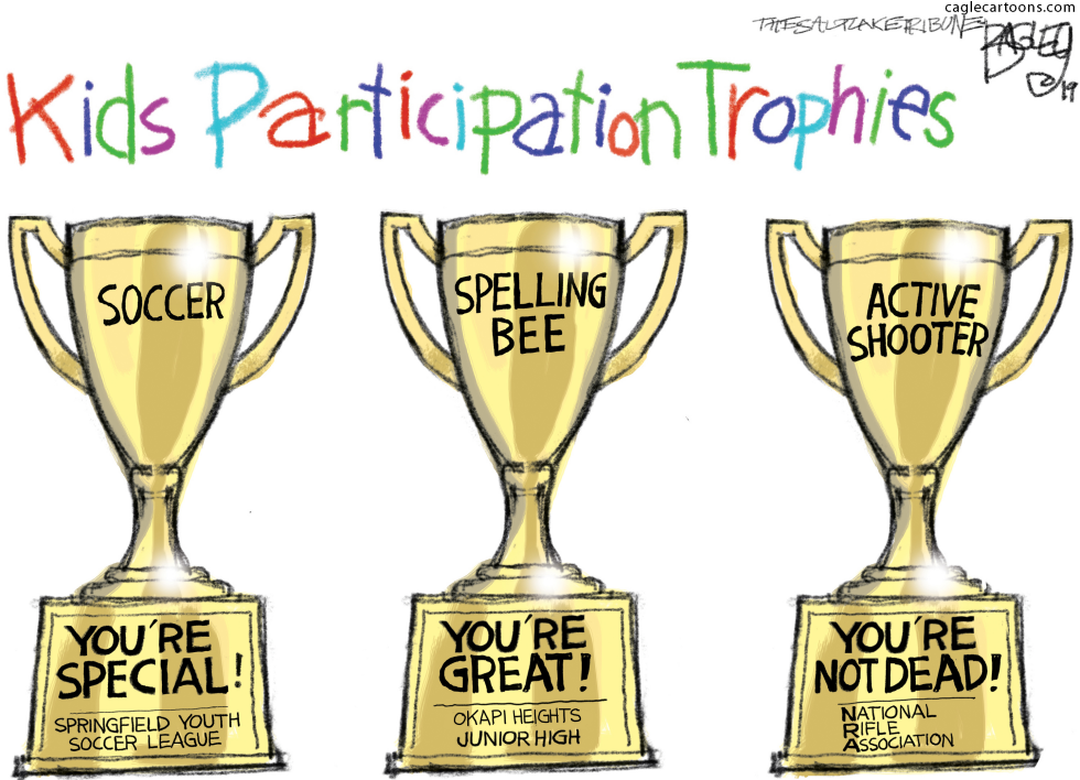  PARTICIPATION TROPHY by Pat Bagley