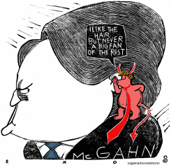 TRUMP AND MCGAHN by Randall Enos