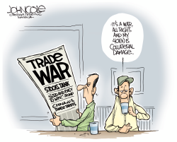 TRADE WAR CASUALTIES by John Cole