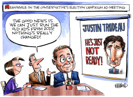 JUSTIN TRUDEAU IS JUST NOT READY by Dave Whamond