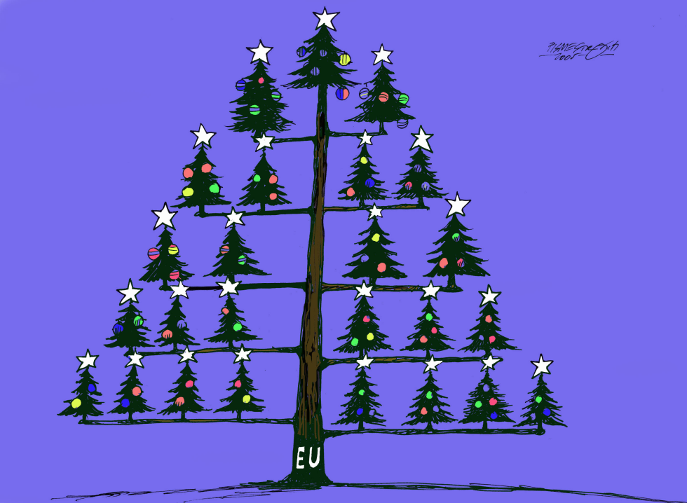  EU-CHRISTMAS TREE by Petar Pismestrovic