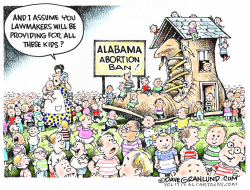 ALABAMA ABORTION BAN by Dave Granlund