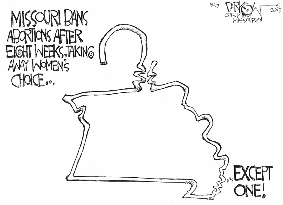  MISSOURI ABORTION LAW by John Darkow