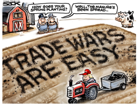 TRADE MANURE by Steve Sack