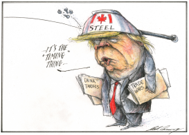 TRUMP LIFT TARIFFS ON CANADIAN STEEL AND ALUMINUM by Dale Cummings