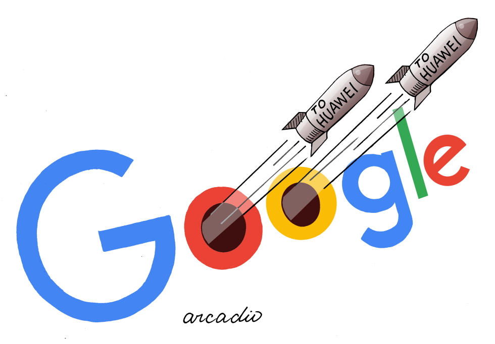  GOOGLE IN TRADE WAR by Arcadio Esquivel