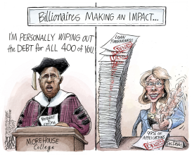 STUDENT LOAN FORGIVENESS by Adam Zyglis