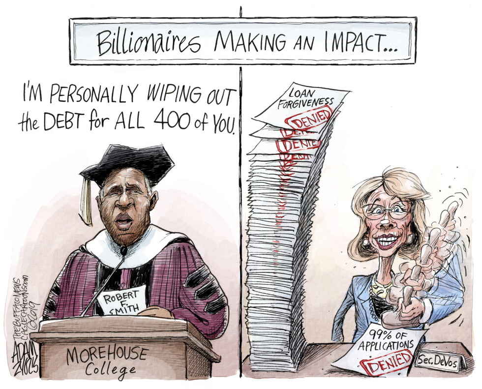  STUDENT LOAN FORGIVENESS by Adam Zyglis