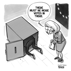 EU PARLIAMENT ELECTION VOTE COUNTING by Gatis Sluka