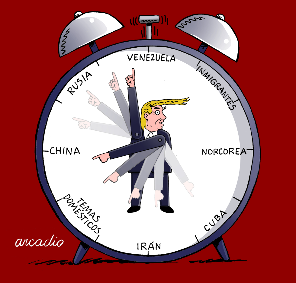  LA AGENDA DE DONALD TRUMP by Arcadio Esquivel