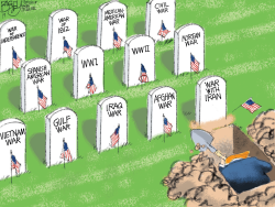 TRUMP'S WAR by Pat Bagley