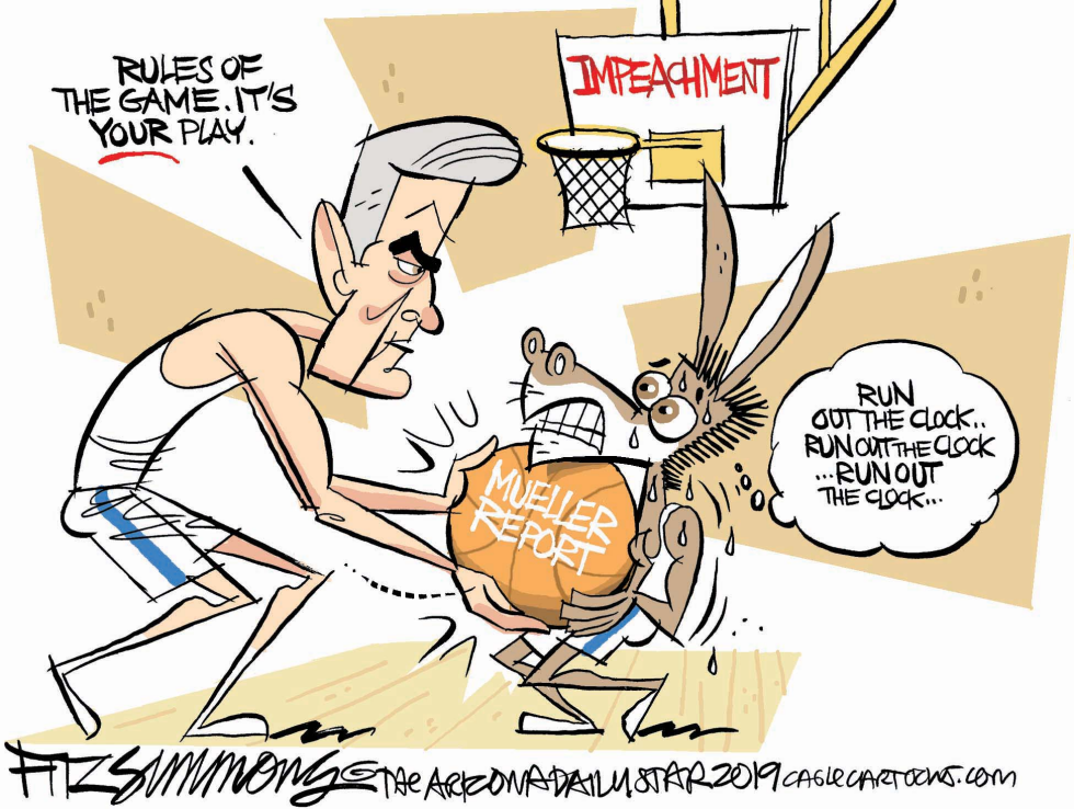  MUELLER'S MOVE by David Fitzsimmons