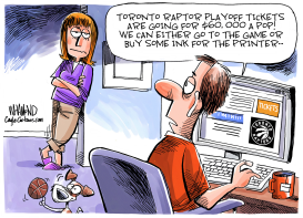 NBA RAPTOR TICKETS HIT 60 K by Dave Whamond