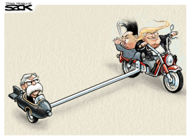 BOLTON AND KIM by Steve Sack