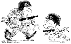 AñO NUEVO 2006 by Daryl Cagle