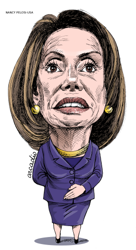 NANCY PELOSI USA by Arcadio Esquivel