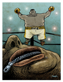 NEW HEAVYWEIGHT CHAMPION by Dario Castillejos