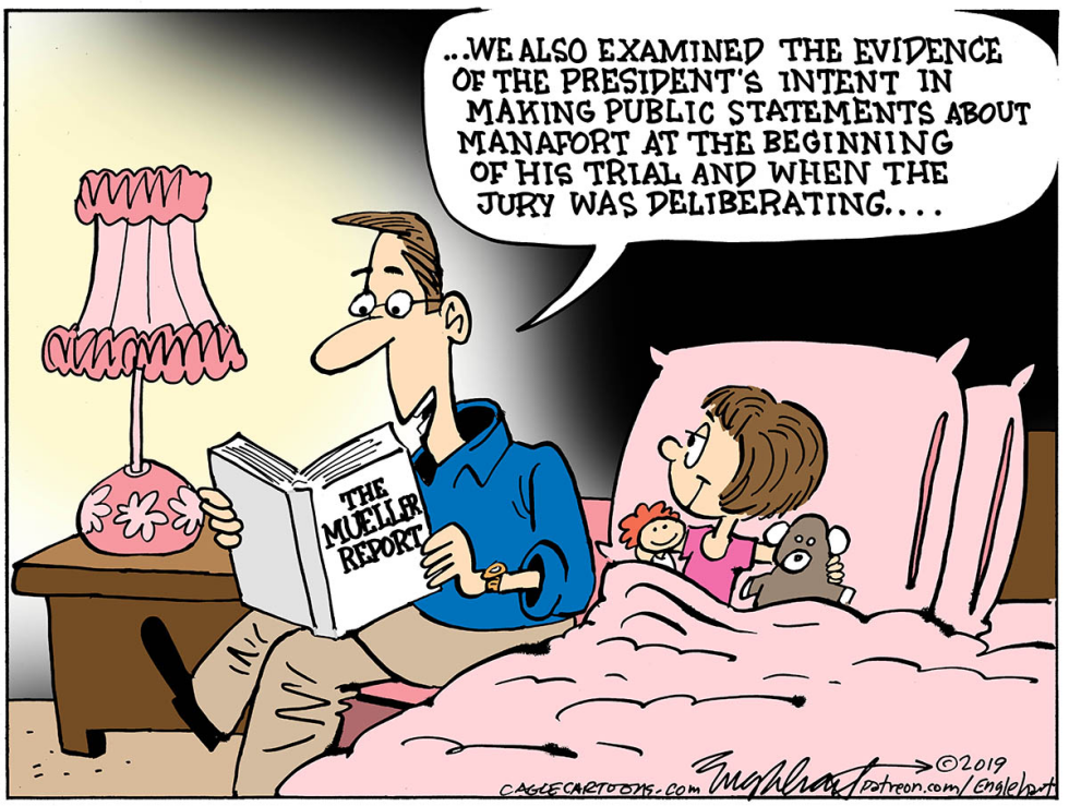  THE MUELLER REPORT by Bob Englehart