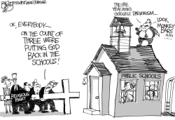 EDUCATION AND THE RELIGIOUS RIGHT by Pat Bagley