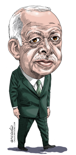 RECEP TAYYIP ERDO287;AN PRESIDENT OF TURKEY by Arcadio Esquivel