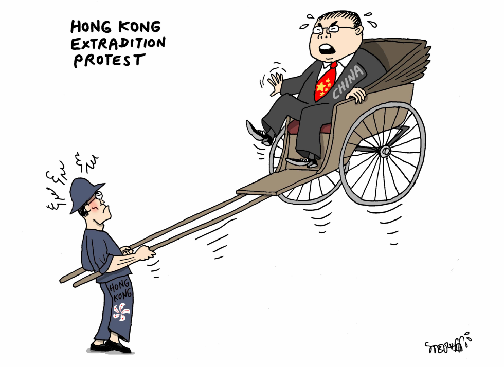  HONG KONG EXTRADITION PROTEST by Stephane Peray