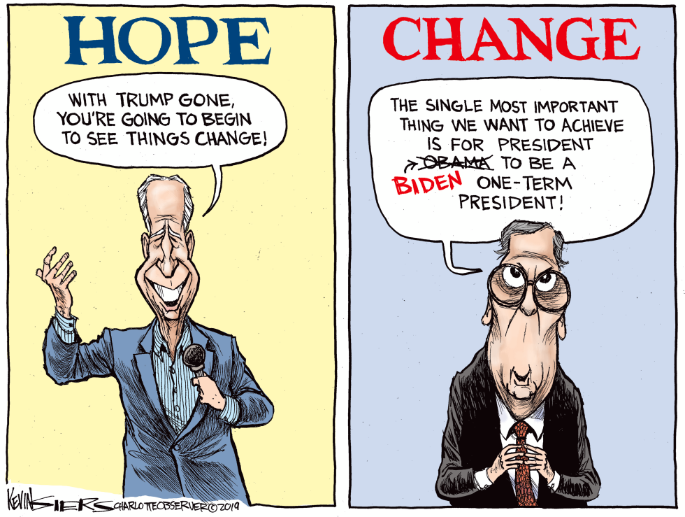  BIDEN'S HOPE AND CHANGE by Kevin Siers