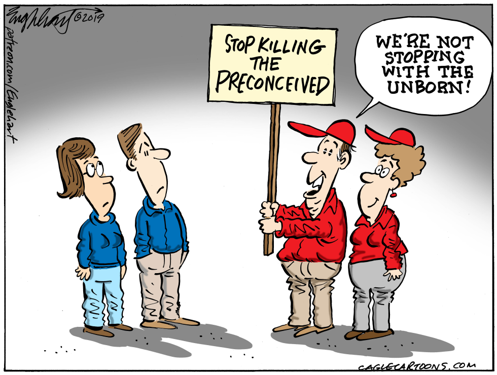  WAR ON ABORTION by Bob Englehart