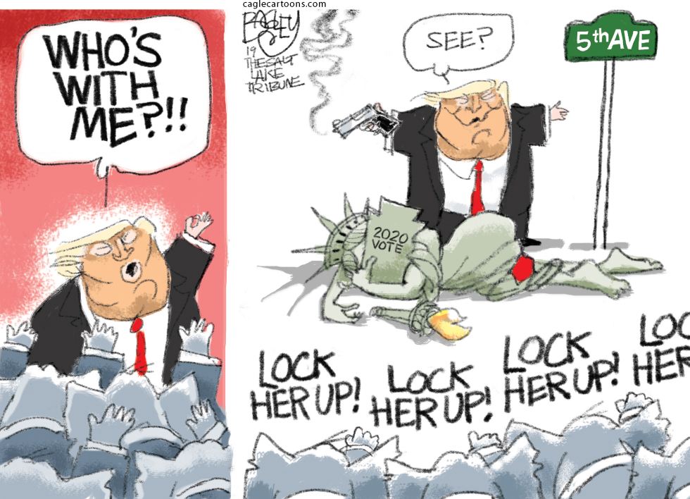  FOLLOW THE LEADER by Pat Bagley