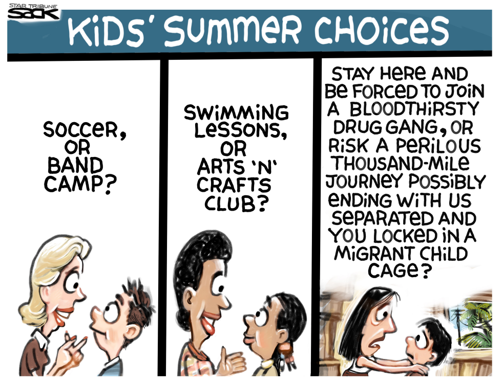  MIGRANT CHILD by Steve Sack