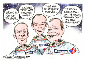 APOLLO 11 CLICHE by Dave Granlund