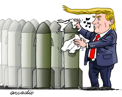 DEFENSIVE POLICY OF TRUMP by Arcadio Esquivel